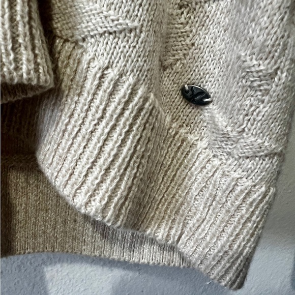 American Eagle Beachy Boho Knit Hooded Sweater - XS - Picture 5 of 9